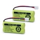 thumbnail image 1 of Baterías recargables para teléfonos inalámbricos BAOBIAN 2.4V 550mAh (x2), 1 of 7