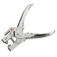 thumbnail image 2 of Eyelet Hole Punch Pliers Multi-function Hole Puncher with 100pcs Metal Eyelets Manual Puncher Press Tool Grommets Machine Grommet Eyelet Hole Opening Tool for Leather Clothes Belt, 2 of 7