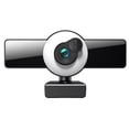 thumbnail image 3 of Cámara De Luz De Relleno De Enfoque Automático De Cámara Web De Alta Definición Completa De 8K Con Cámara De Computadora Con Micrófono Yuarrent EL016432-04, 3 of 5