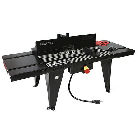 XtremepowerUS Electric Aluminum Router Table Wood Working Craftsman Tool Benchtop Freestand (Best Value Router Table)