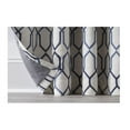 thumbnail image 7 of allen + roth 84-in Admiral Geometric Blackout Thermal Lined Grommet Single Curtain Panel, 7 of 7