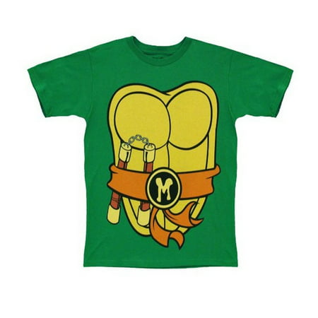 Teenage Mutant Ninja Turtles I Am Mike Mens Costume T-Shirt | L