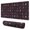 Dark Purple Sun, variant on Long Mouse Pads for Desk,Gray Flower Skull Pattern Desk Mats on Top Of Desks, Desk Mouse Pad Extra Large with 3mm Non-Slip Base and Stitched Edge for Gaming,Office,Work,Home 31.5"x11.8"