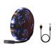 thumbnail image 2 of Tira de luces LED RGB para TV lámpara de cinta compatible Ehuebsd con Bluetooth USB para decoración de garaje almacén de TV, 2 of 9