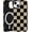 Checkered, variant on Compatible with MagSafe Floral Phone Case for iPhone 13 Pro, Cute Magnetic Daisy Flower Aesthetic Design Soft TPU and Hard PC Protective Phone Cover for Women Men Girls Boys - Red