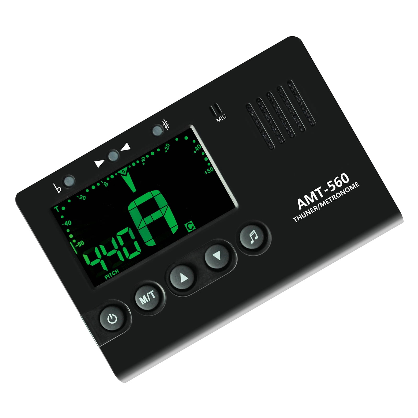 Métronome Accordeur 3 En 1 Aroma Rechargeable - Pour Guitare, Basse, Ukulélé, Violon, Piano, Saxophone Et Plus - 4