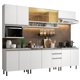thumbnail image 1 of Cocina Integral Completa Madesa Genova 280cm Blanco, 1 of 7