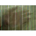 thumbnail image 3 of oneOone Tissu de Soie Coton Imprimé à Rayures Multicolores BTY 42 Pouces de Large, 3 of 3