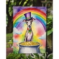 thumbnail image 3 of Italian Greyhound St Patrick's Day Garden Flag 11.25 in x 15.5 in, 3 of 5
