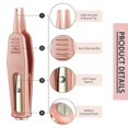 thumbnail image 3 of 3 Pieces Nose Cleaning Tweezers With Led Light Round-head Safe And Effective Clip Care Ear Nose Navel Clean Tool Nipper Plier Pincet For Relieves Stuf, 3 of 5