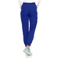 thumbnail image 2 of Hey Collection Scrubs Mid-Rise 4-Way Stretch Medical Scrub Joggers Pants with Four Pockets, Available in Over 25+ Colors, 2 of 2
