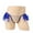 Blue, variant on Mens Thongs Underwear G-String Light Soft Seductive, Underpants Blue M
