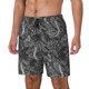 thumbnail image 1 of Balery Snake Bañador para hombre, shorts de playa de secado rápido con entrepierna y forro de compresión-Small, 1 of 6