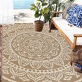 thumbnail image 2 of Alfombra Bemathom Outdoor, impermeable, bohemio, 183 x 274 cm, reversible, 2 of 9