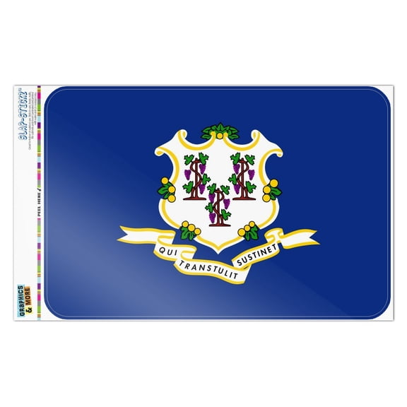 Connecticut State Flag Home Business Office Sign