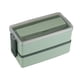 thumbnail image 1 of Inteprter Recipiente de comida versátil de doble capa, seguro para todas las ocasiones, ligero y portátil Mostrada Verde, 1 of 6
