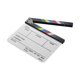 thumbnail image 4 of [Cantilla de Película] Tablero de Claqueta de Director Acrílico de Con Rotulador y Borrador Rayas Blancas y Negras, 4 of 7