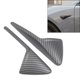 thumbnail image 3 of 2 Piezas de Cubierta de Protección de Cámara Lateral Compatible con Tesla Model 3 Model Y 2021 Molduras Decorativas ABS Accesorios para Exteriores de Fibra de carbono mate Soledad Protección de cámara lateral, 3 of 7