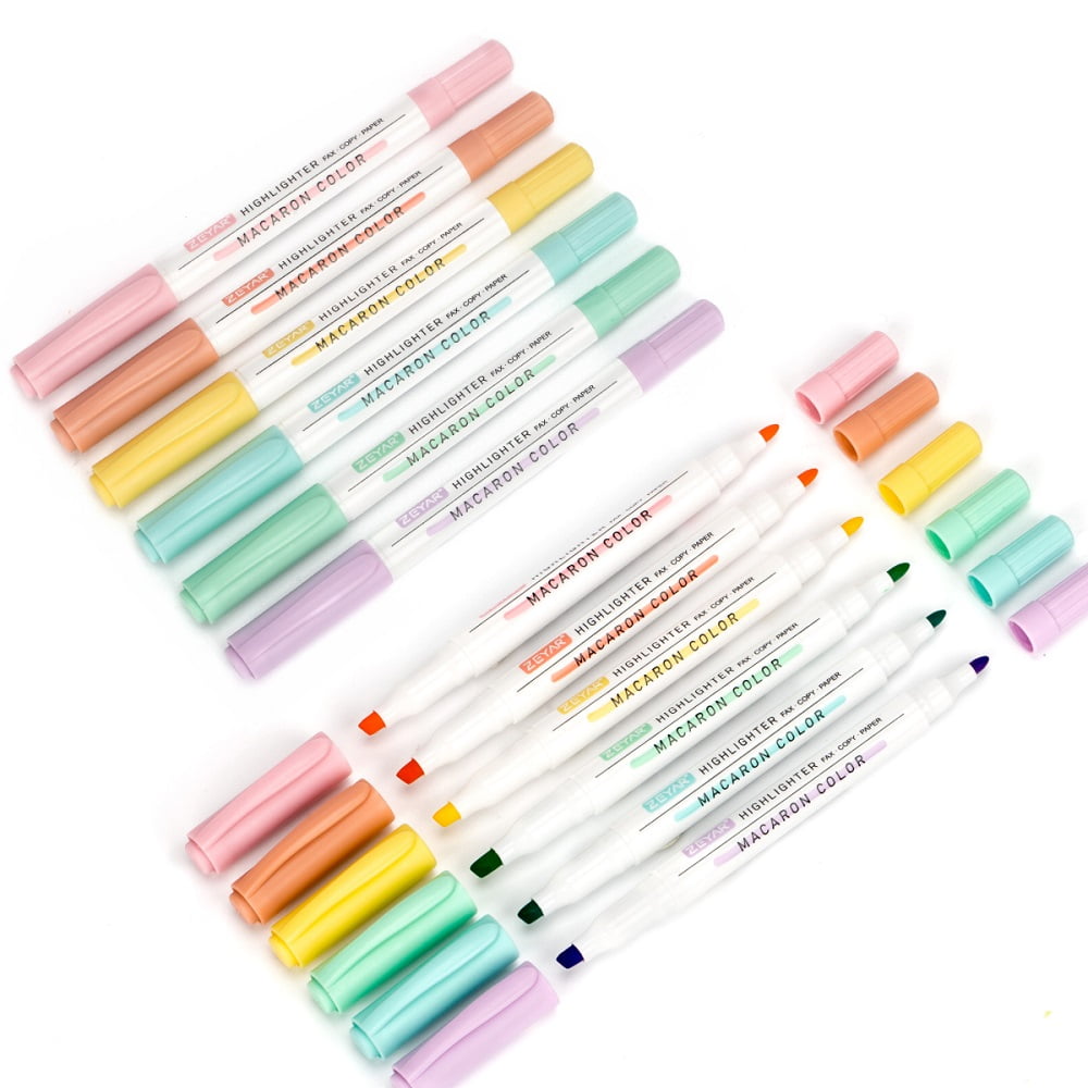 ZEYAR Multicolor Pastel Highlighters Pen (pack of 6), Packaging Type: Box  Packaging, Model Name/Number: MSH0040J at Rs 99/pack in Mumbai