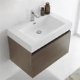 thumbnail image 4 of Fresca Fcb8007-I Mezzo 29" Wall Mounted Single Basin Vanity Set - MultiColor, 4 of 5