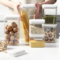 thumbnail image 4 of EASTIN Storage Box Storage Box Airtight Transparent Plastic Sealed Waterproof Grain Storage Case for Home, 4 of 6