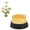 A, variant on Flower Frog, Round Stainless Flower Frog Ikebana Floral Pin Holder, with Non-slip Rubber Base, Sharp Pins, Rust Resistant, for DIY Flowers Craft Plant Decoration Fixation Vases Centerpieces, XS Size