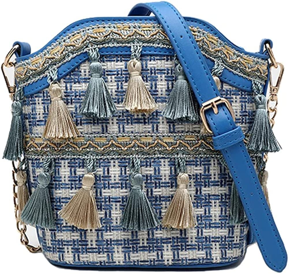 PIKADINGNIS Hobo Tote Bag for Women Top Handle Handbag PU Leather Shoulder  Bag Large Capacity Crossbody Bag Tassel Zip Satchel