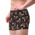 thumbnail image 2 of Uemuo Bulldog with Sunglasses Pattern Men's Boxer Briefs,Trunk Anti-Chafing,Comfortable, Durable, and Stylish Underwear-, 2 of 9