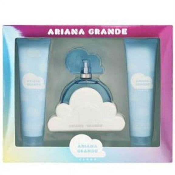 Cloud for Women by Ariana Grande 3 PC Gift Set (EDP 3.4 oz   Body Souffle 3.4 oz   S/G 3.4 oz)