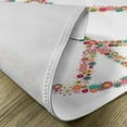 thumbnail image 5 of Ambesonne Summer Place Mats Set of 4, Peace Sign with Flower, Standard Size, Multicolor, 5 of 6