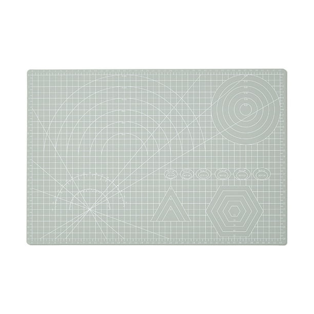 JIELISI A3 Cutting Mat PVC Double Sided Cutting Board Cut Pad DIY Tool with  Clear Grid Lines Angles for Sewing Fabric Scrapbooking Art Craft Card  Projects 45x30cm/17.7x11.8in 