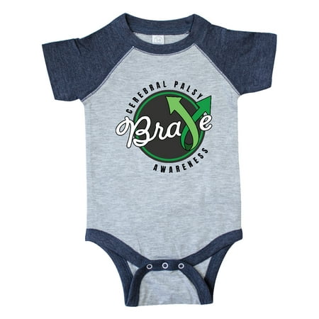 

Inktastic Cerebral Palsy Awareness Brave Gift Baby Boy or Baby Girl Bodysuit