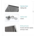 thumbnail image 5 of Mocoloo Stainless Steel Farmhouse Kitchen Sink 30 Inch Single Bowl Apron Front Farm Sink 16-Gauge Undermount Farmhouse Kitchen Sink, 5 of 7