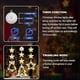 thumbnail image 3 of [Timer 3Pcs Christmas Window Lights Decorations,Battery Powered Christmas Hanging Warm White Lighted Tree Bell Star Shaped LED Sucker for Xmas Tree Fi, 3 of 5