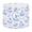 Color 2, variant on Drum Lamp Shade Blue Toile Teddy Bear Forest Woodland Flowers Butterflies Lampshade for Table Lamps Floor Lamps Pendant Light 13"x13"x10" Replacement Linen Large Lamp Shade Easy Assembly