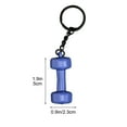 thumbnail image 6 of Mini Dumbbell Keychain for Fitness Enthusiasts | Silicone Weightlifting Keyring for Gym Lovers | Cute Workout Accessory | Unisex Gift | Bag Backpack Decoration | 1 Pack, 6 of 9