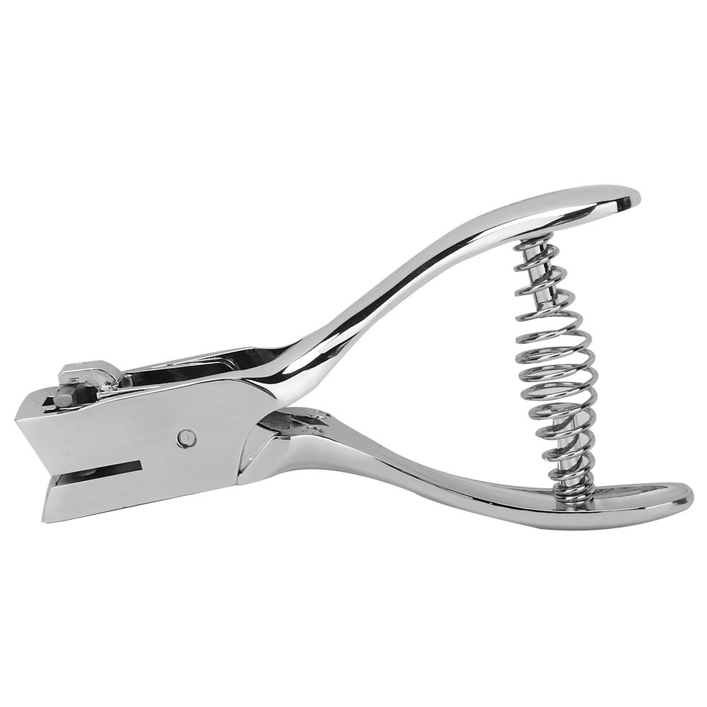 Mgaxyff Handheld Hole Slot Puncher Card Oval Hole Puncher Tool Single