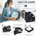 thumbnail image 5 of Small Dog Car Seat, Memory Foam Dog Booster Car Seats with Thick Cushion for Medium Dogs Under 35lbs, Detachable Washable Dog Bed for Car, Pet Carseat with Storage Pockets,2 Safety Belts, 5 of 6