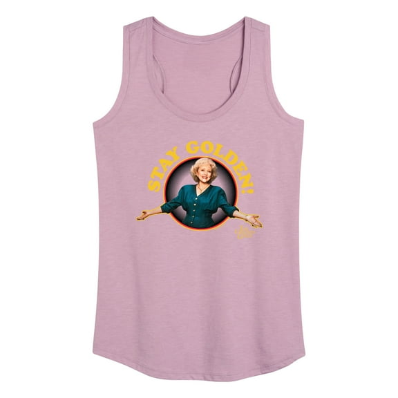 Golden Girls - Stay Golden - Women's Racerback Tank Top