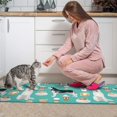 thumbnail image 3 of Husky and Coffee Kitchen Rugs Sets Of 2,Anti Fatigue Kitchen Mat Rugs Non Slip Washable,Decorative Kitchen Floor Mats for Kitchen,Sink,Laundry,17"x30"+17"x47", 3 of 7