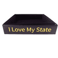 thumbnail image 5 of I Love My State Tampa Florida Brass Ornament Black Leatherette Gift Box, 5 of 5