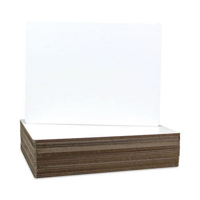 Dry Erase Board, 12 x 9, White Surface, 24/Pack Dry Erase Board, 12 x 9, White Surface, 24/Pack