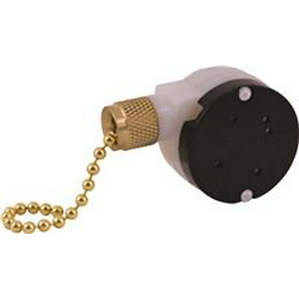 UNIVERSAL CEILING FAN THREE SPEED PULL CHAIN SWITCH