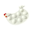 thumbnail image 1 of GUOOL Deviled Egg Tray Deviled Eggs Plate Egg Holder Egg Keeper Deviled Egg Platter, 1 of 9