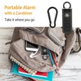 thumbnail image 5 of 130dB Personal Safety Alarm with Rechargeable Battery, LED Light, and Two-Way Operation, 5 of 5