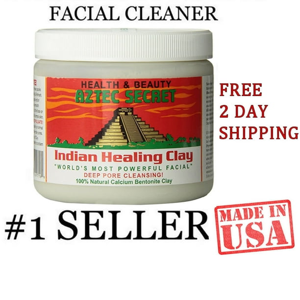 Aztec Secret Indian Healing Clay, Deep Pore Cleansing Facial & Body