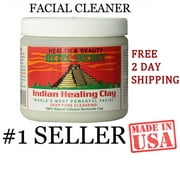 Aztec Secret Indian Healing Clay, Deep Pore Cleansing Facial & Body Mask - Original 100% Natural Calcium Bentonite Clay, 1 Pound
