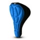 thumbnail image 4 of Cojín para bicicleta de montaña, piñón fijo, cojín grande grueso, cojín de algodón, almohadilla de absorción, accesorios para bicicleta, color azul Yuarrent VI001673-02, 4 of 6