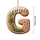 thumbnail image 2 of 26 Letters Christmas Tree Decoration Pendant Christmas Tree Ornaments Personalized DIY Christmas Ornaments Christmas Decoration Xmas Tree Hanging Decor Feature, 2 of 5