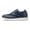NAVY, variant on Bruno Marc Men's KnitFlex SmartCraft Mesh Oxfords Sneakers Casual Dress Lace-Up Lightweight Walking Shoes